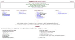 Desktop Screenshot of genealogicagrafica.nl