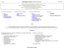 Tablet Screenshot of genealogicagrafica.nl
